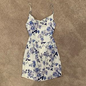 Urban outfitters slip silk dress